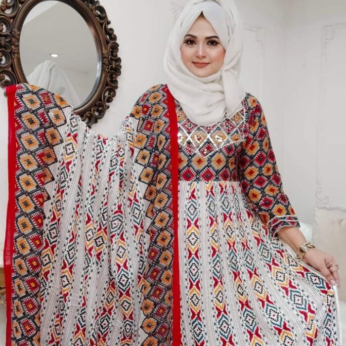 New jamdani naira three pis readymade for women