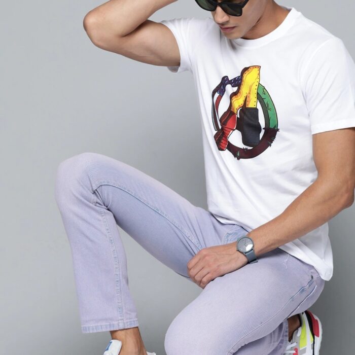 Men’s Stylish Design Half Sleeve Cotton Premium T-shirt